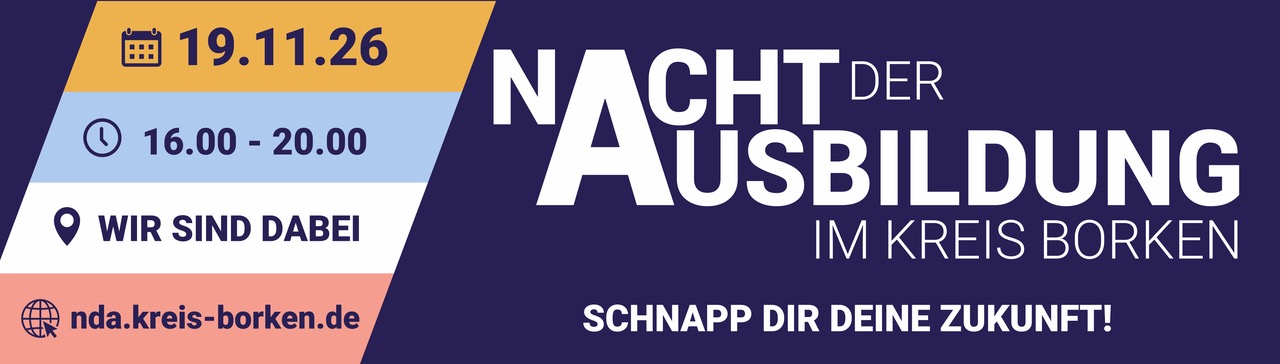 Teaser Nacht der Ausbildung in Borken